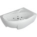Ванна гидромассажная Aquatek Вега 170x105 см R фото 