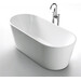 Ванна отдельностоящая BelBagno BB202-1600-800 160х80 см, Размер - мм: 1600x800 фото 