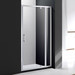 Душевая дверь Cezares Molveno BA-11 130 см, хром/прозрачное фото 