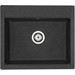 Кухонная мойка Акватон Делия 1A715232LD210, графит, Цвет производителя: графит фото 