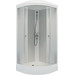 Душевая кабина Triton Лайт А ДН4 100х100 см, белый/матовое фото 