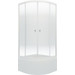 Душевое ограждение Triton Лайт Б 90х90 см, белый/матовое фото 