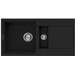Кухонная мойка Omoikiri Sakaime 86-2-BL 4993117, чёрный, Цвет производителя: чёрный фото 
