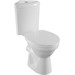 Унитаз-компакт угловой VitrA Norm Wenkel 9854B099-7200 с крышкой микролифт фото 
