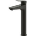 Смеситель для раковины высокий Bravat Rhein F1429564BW-A-ENG, черный матовый, Цвет производителя: чёрный матовый фото 