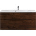 Тумба подвесная с раковиной BelBagno MARINO-H60-1200-2C-SO-RW-P 120 см, Rovere Moro фото 