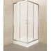 Душевое ограждение BelBagno 85x85 см UNO-A-2-85-M-Cr, хром/матовое фото 