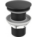 Донный клапан BelBagno BB-SC-NERO, чёрный матовый фото 