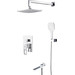 Душевая система для ванны Gappo G7117-8, белый/хром фото 