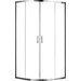 Душевое ограждение Azario Milton 100х100 см AZ-ND2142 1000, хром/прозрачное фото 