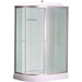 Душевая кабина Loranto 120х80 см CS-66121R F 120, хром/матовое фото 