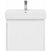 Тумба подвесная с раковиной Aquanet Nova Lite 60 см 242574 (1 ящик) белый, Цвет фасада: белый фото 