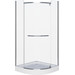 Душевое ограждение Grossman Classic 90 см GR-7090, хром/прозрачное фото 