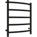 Полотенцесушитель электрический Сунержа Галант 4.0 П5 600x500 мм 31-0830-6050 L, чёрный матовый фото 