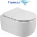 Унитаз подвесной безободковый BelBagno Soft-Tor BB084CH-TOR (Система смыва торнадо) фото 