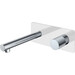Смеситель для раковины настенный Boheme Stick 125-WCR.2 (со скрытой частью) white chrome, Цвет производителя: white chrome фото 
