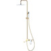 Душевая стойка Boheme Q 148-GCR, gold chrome, Цвет производителя: gold chrome фото 