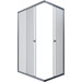 Душевое ограждение Triton Вента 120x80 см, хром/прозрачное фото 